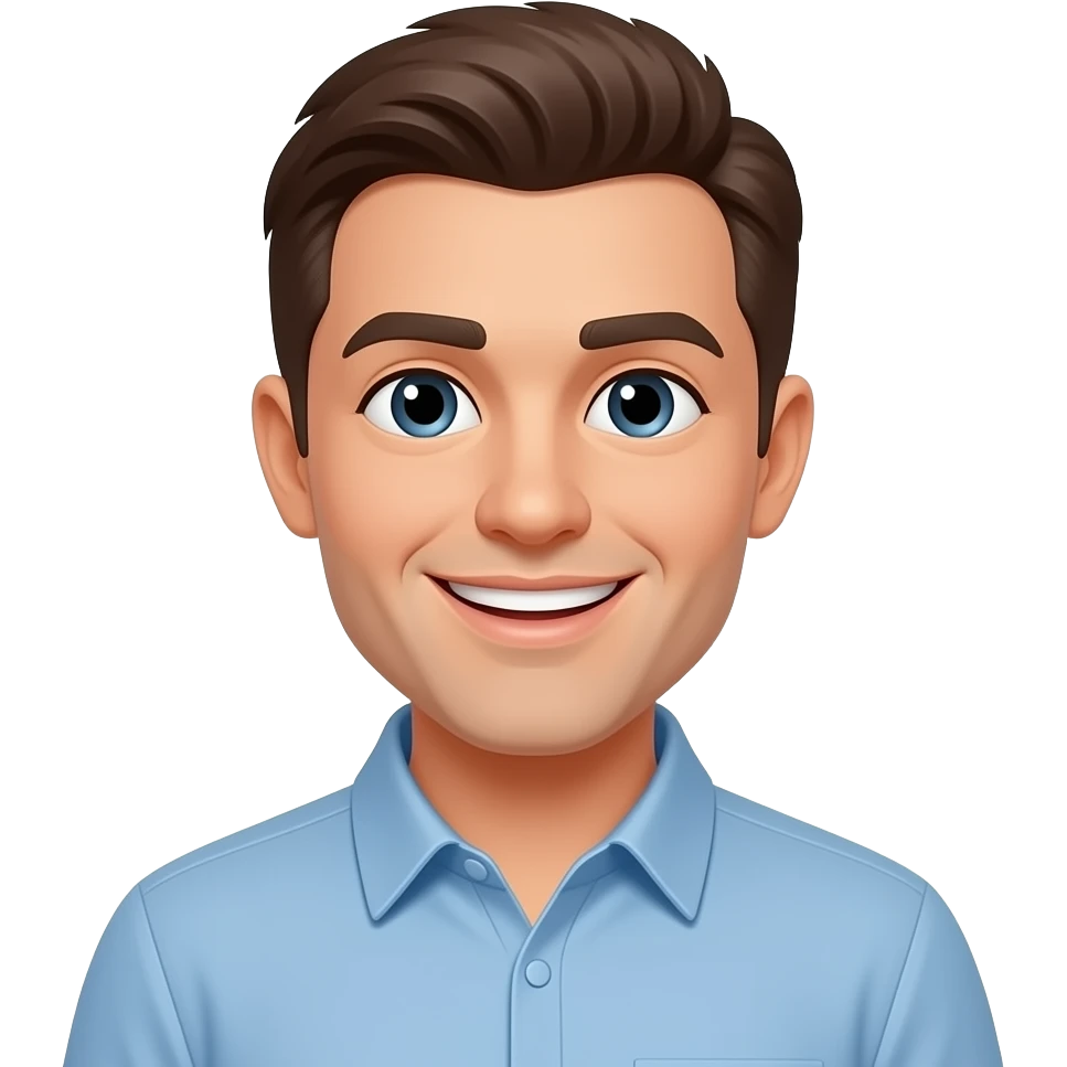 Happy him emoji