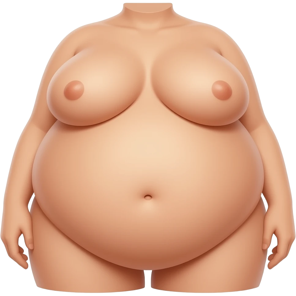 Big naked booty emoji