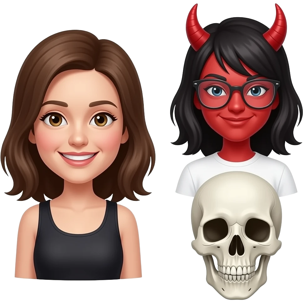 🙂😈💀 emoji