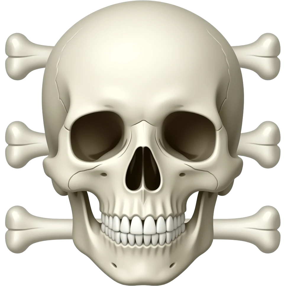 Skulls emoji