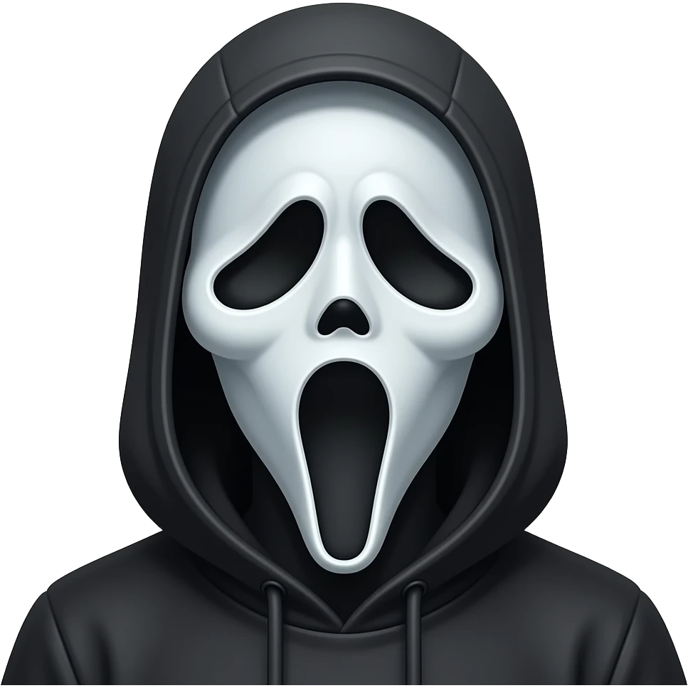 ghostface emoji