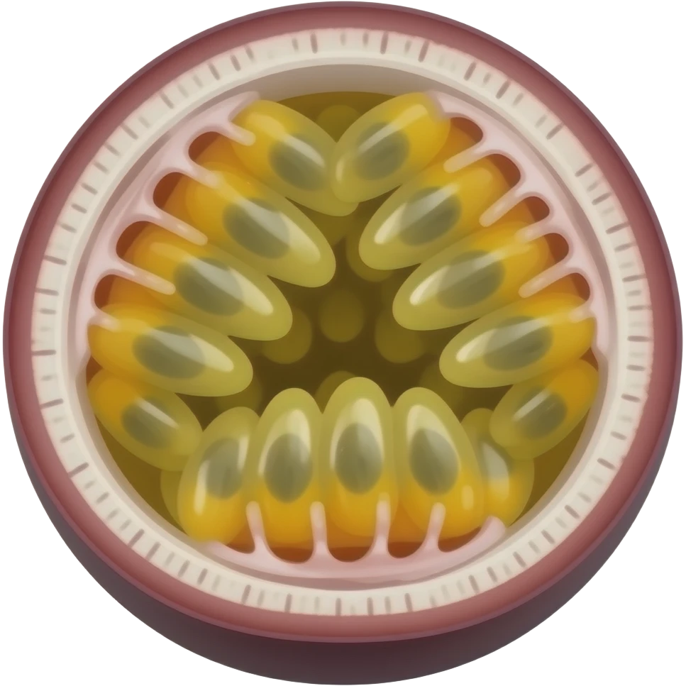 Passion fruit emoji