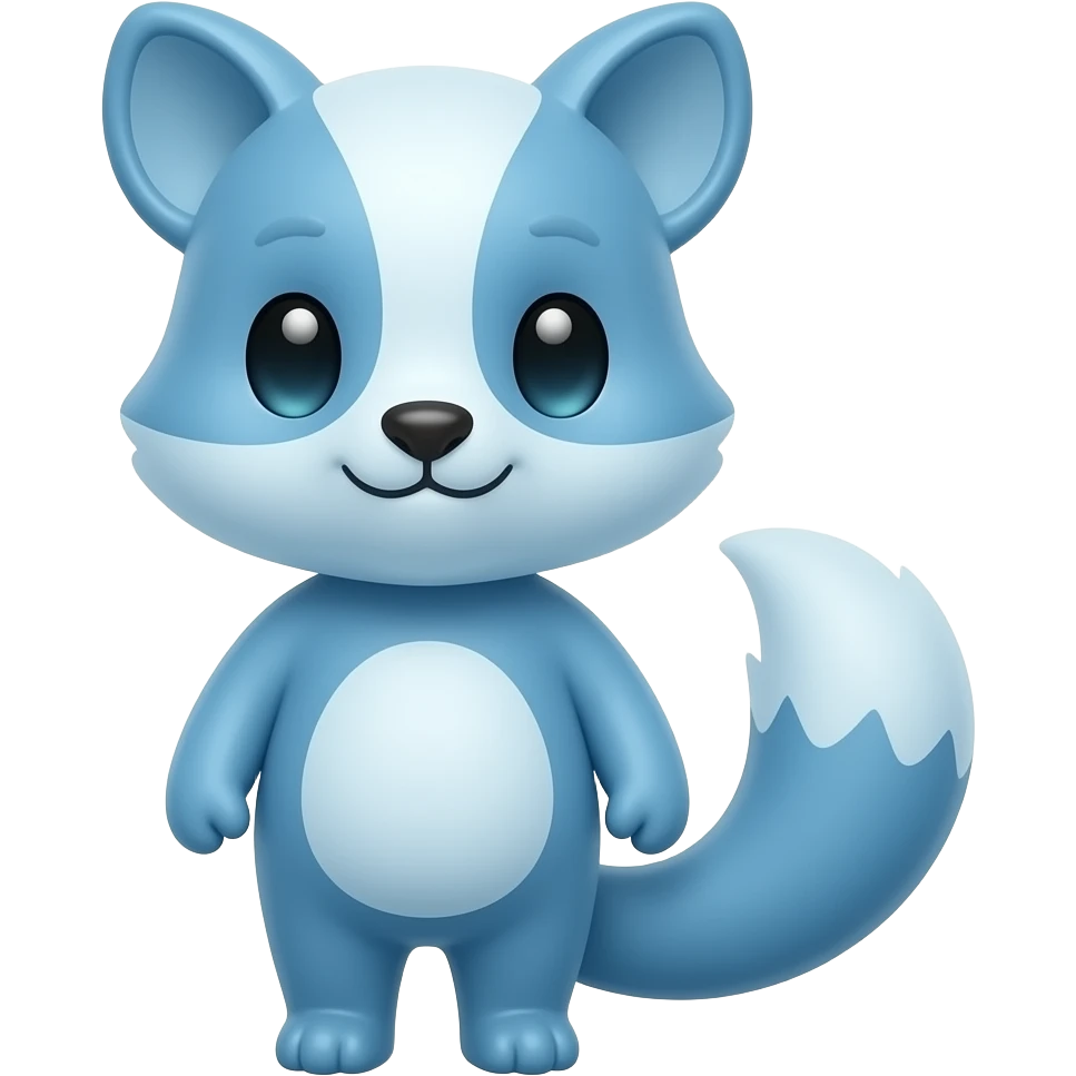 cute blue animal emoji