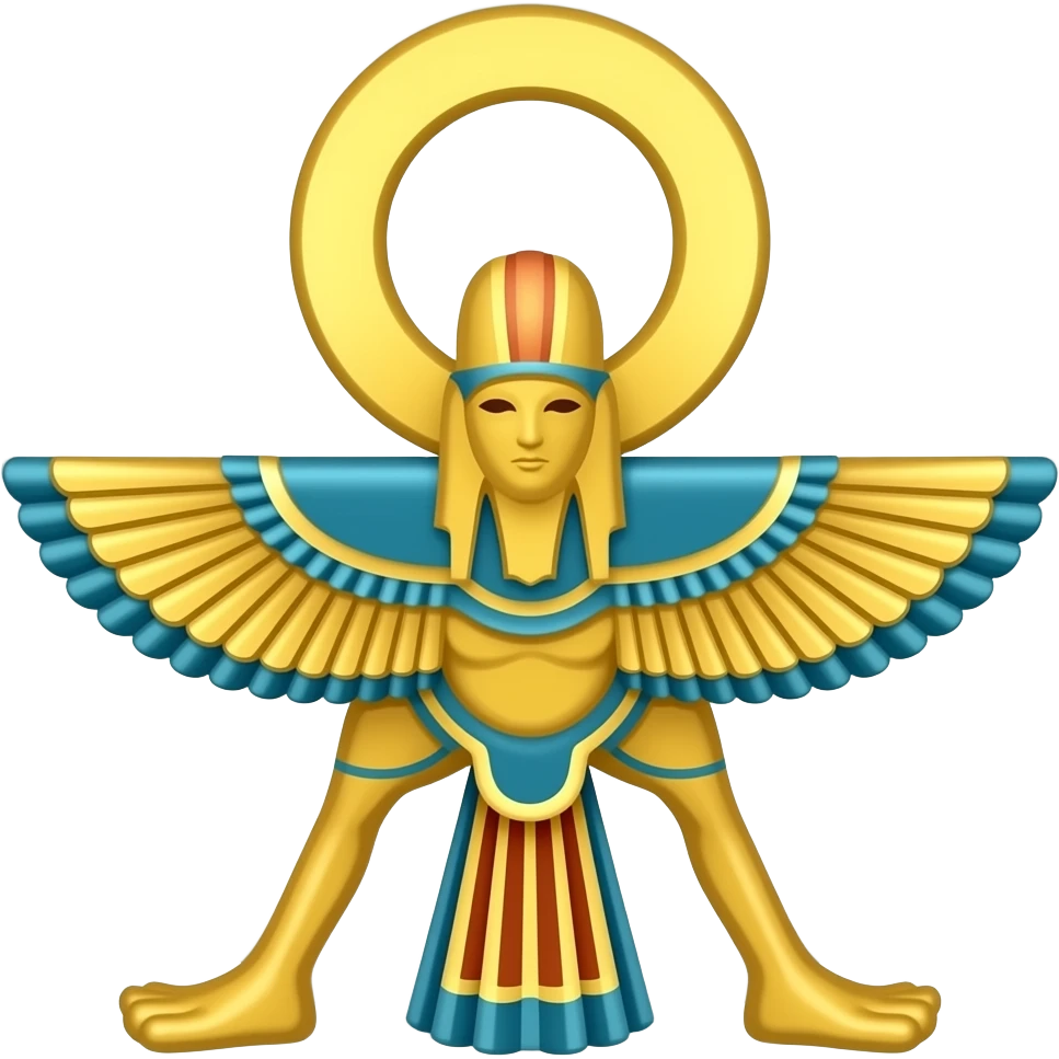 نماد فروهر زرتشت emoji
