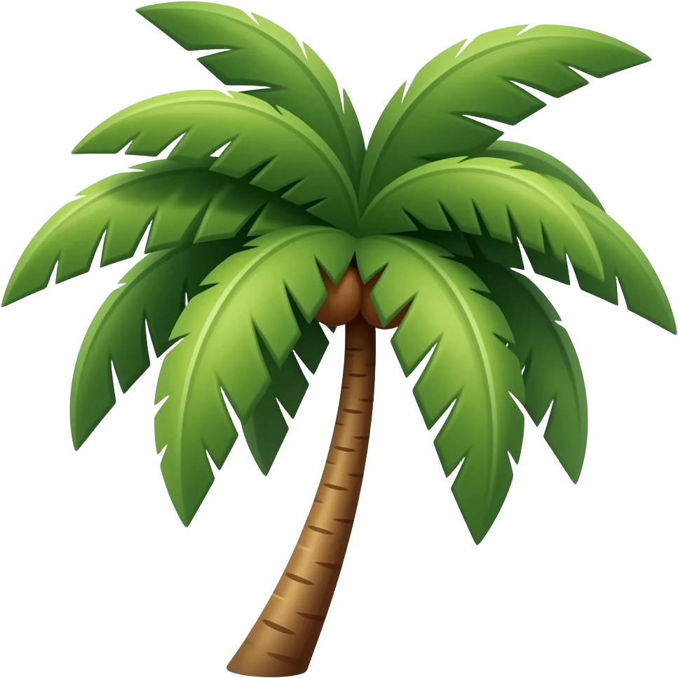 coconut tree emoji