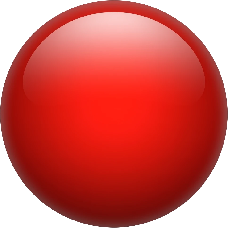 red circle emoji