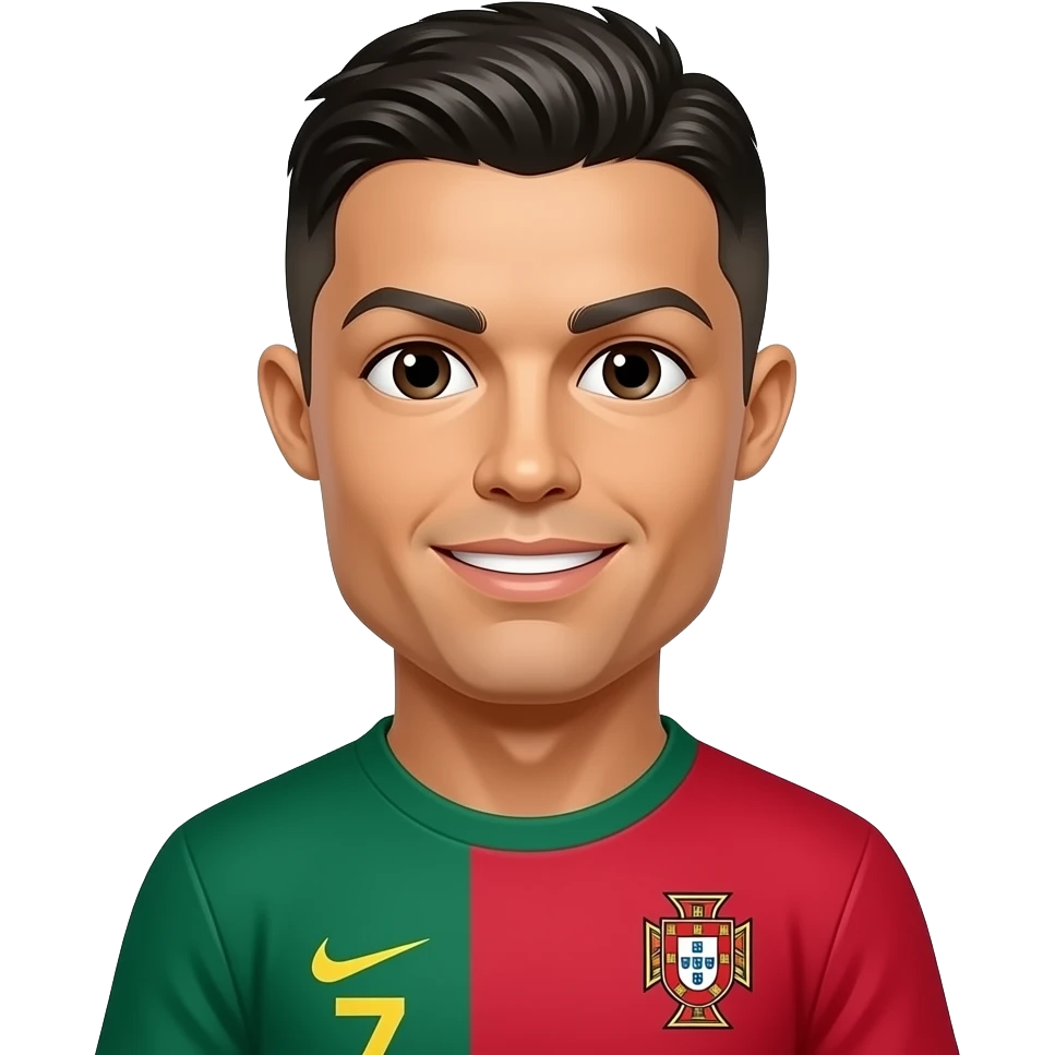 ronaldo portekiz emoji