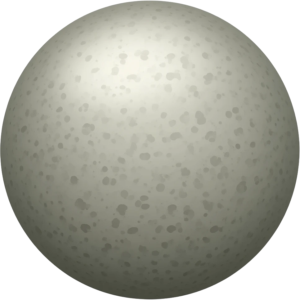 round stone emoji