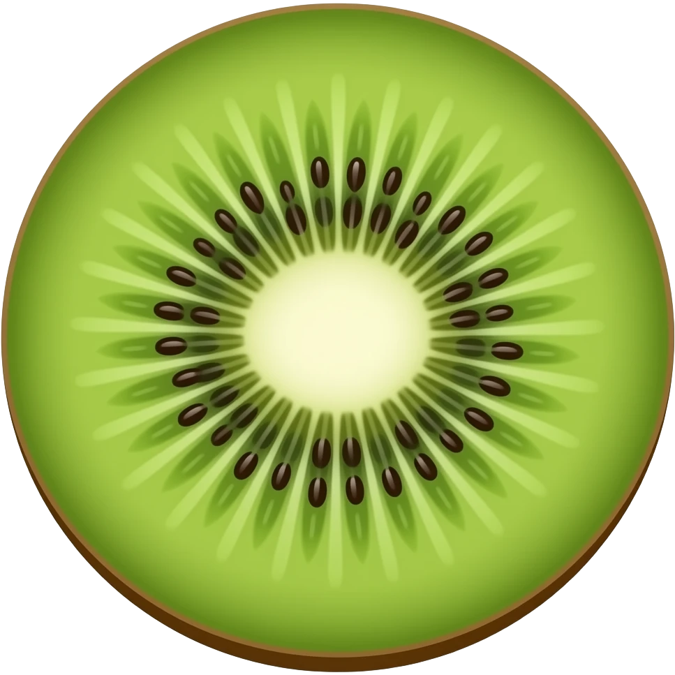 half kiwi emoji