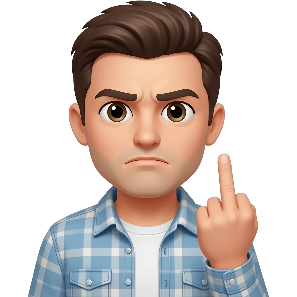 😒🖕 emoji