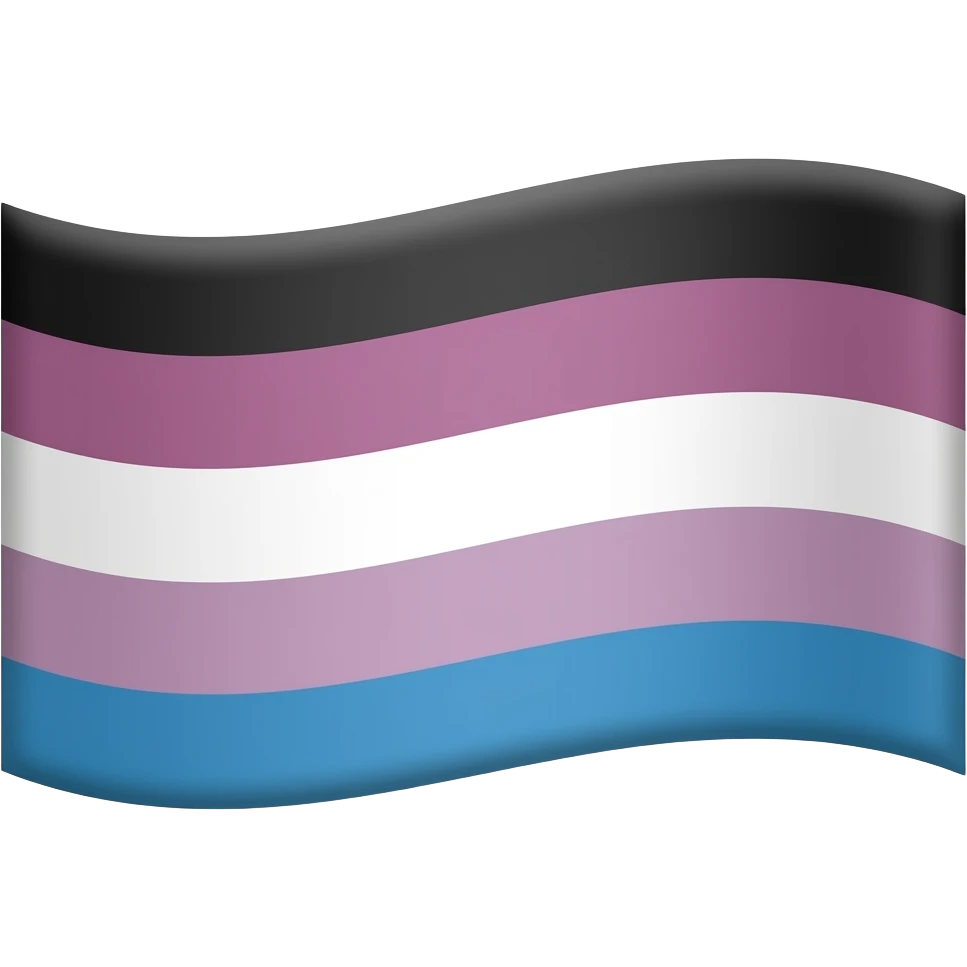Demigirl flag emoji