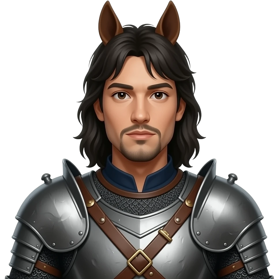 Horseman couro emoji