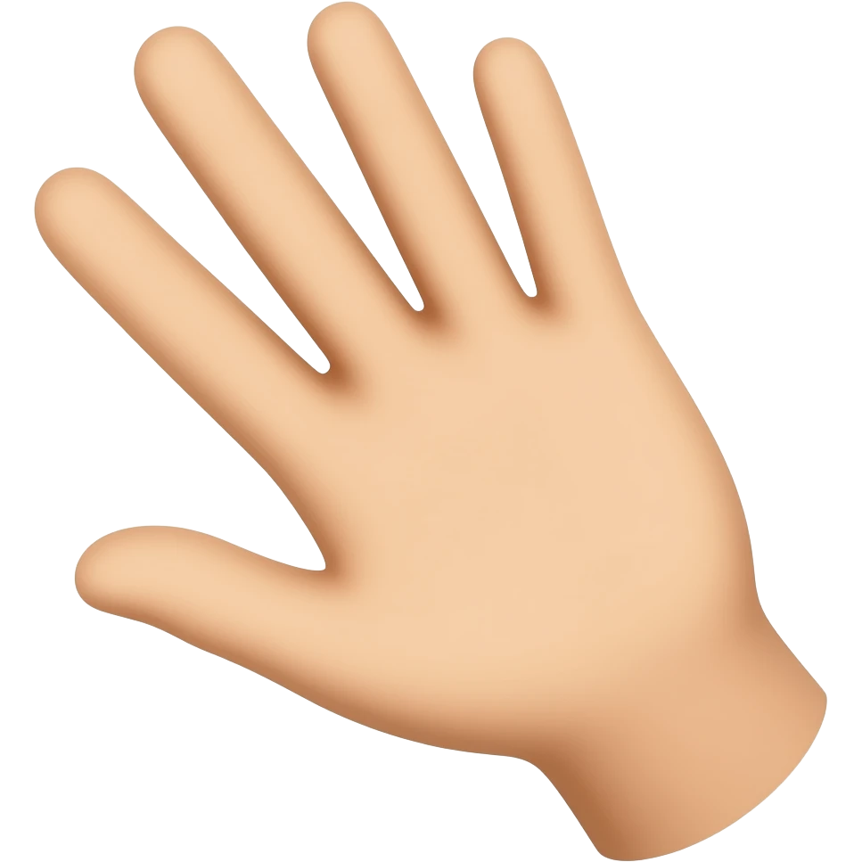 Hand emoji