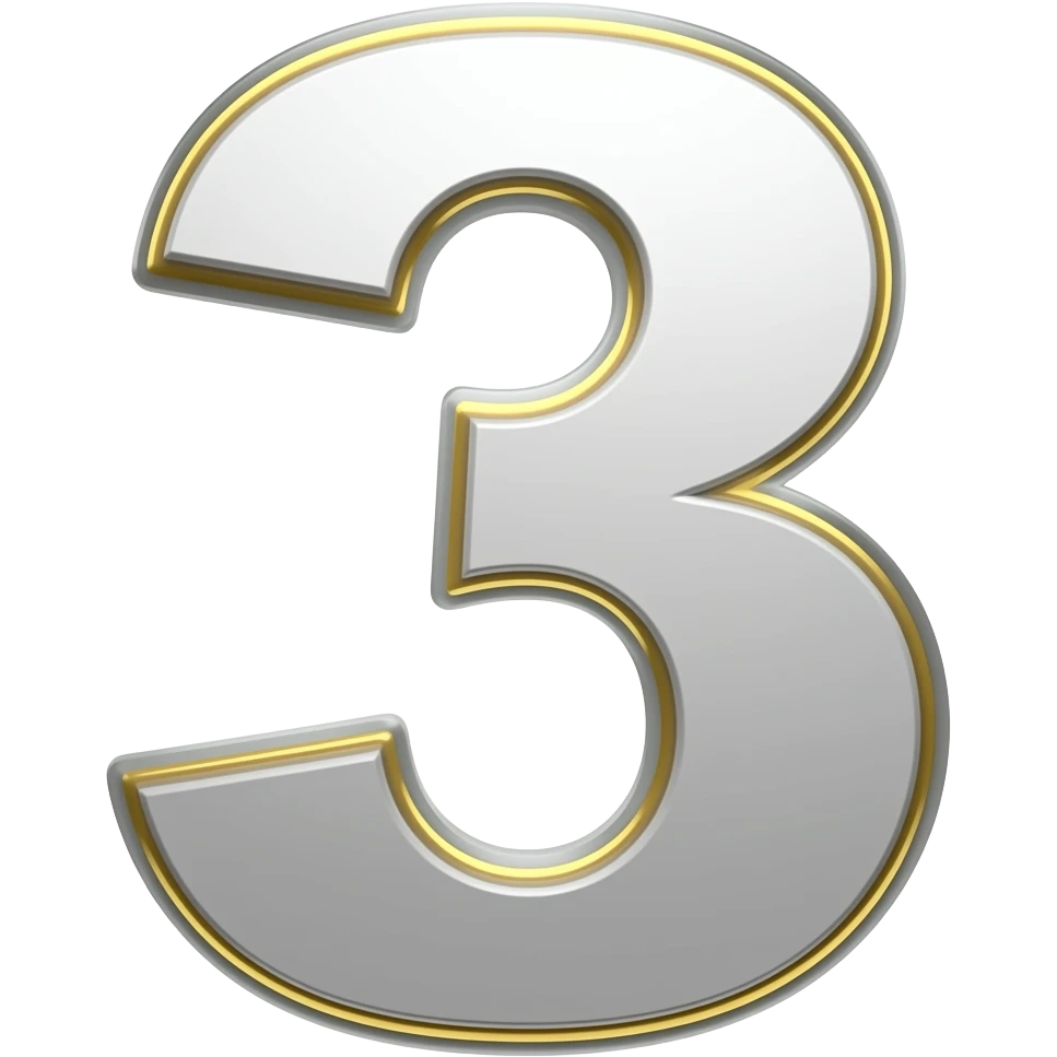 numero 3 emoji