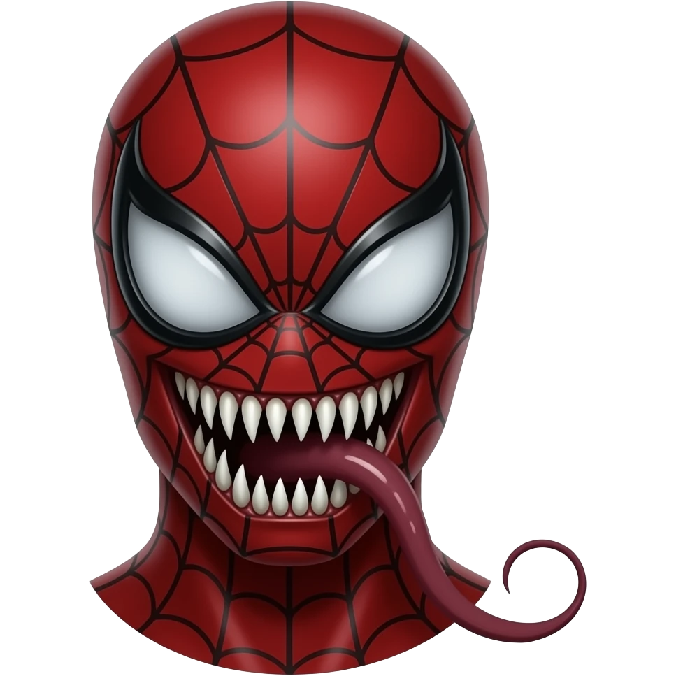 Venom from Spiderman emoji