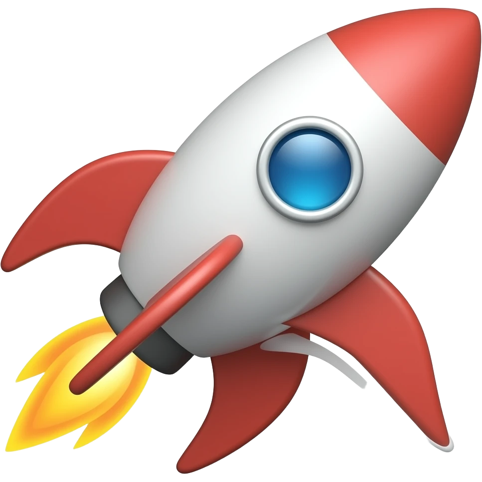 Rocket emoji