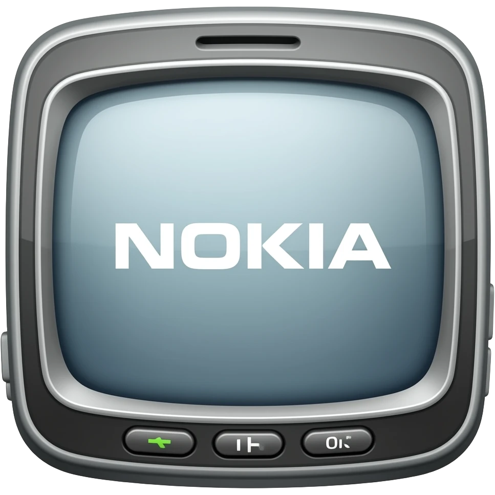 tv themed nokia emoji