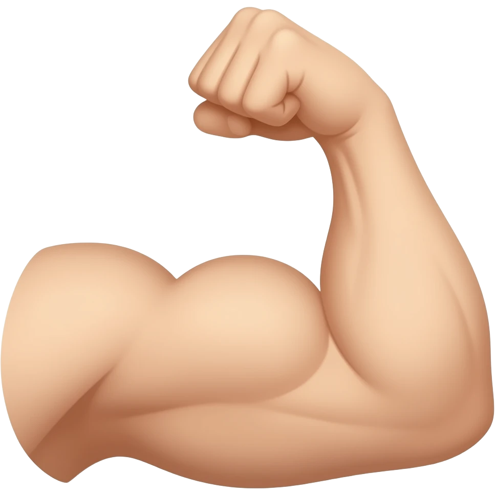 strong arm emoji