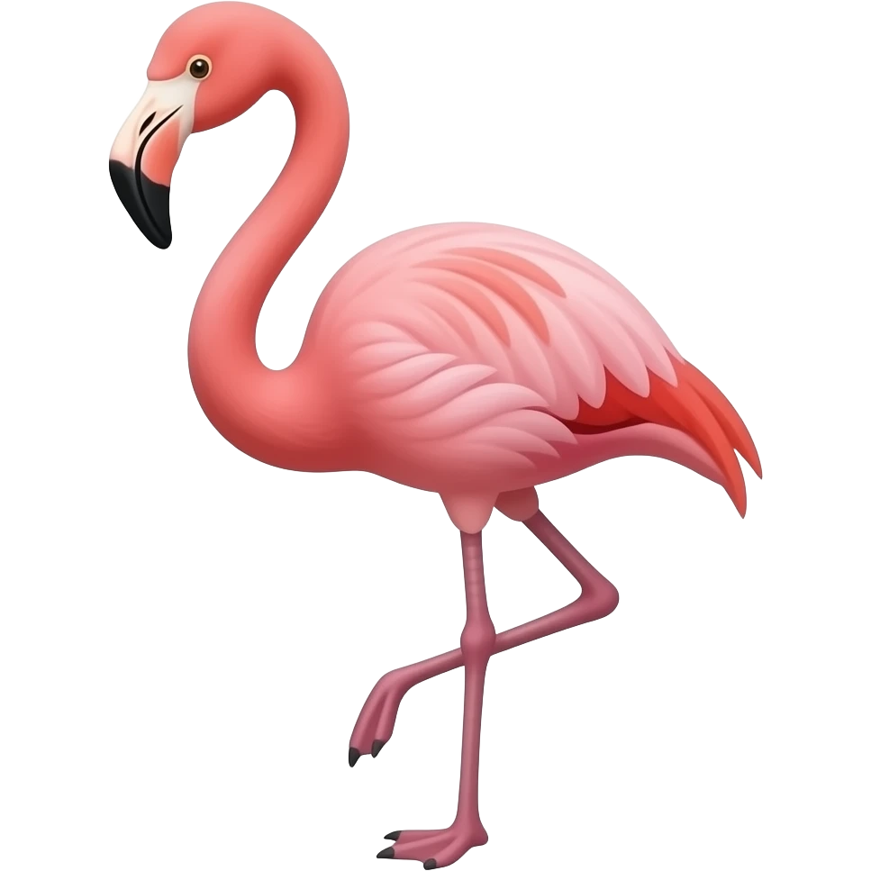 Flamingo emoji
