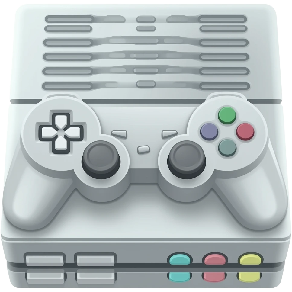 crea un emoji de una consola emoji