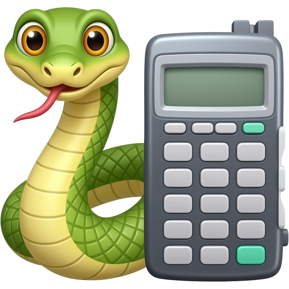 🐍+📟 emoji