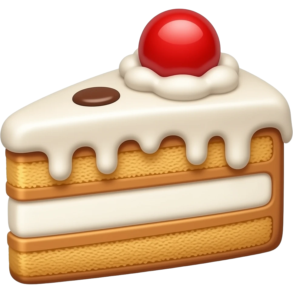 Gelato cake emoji
