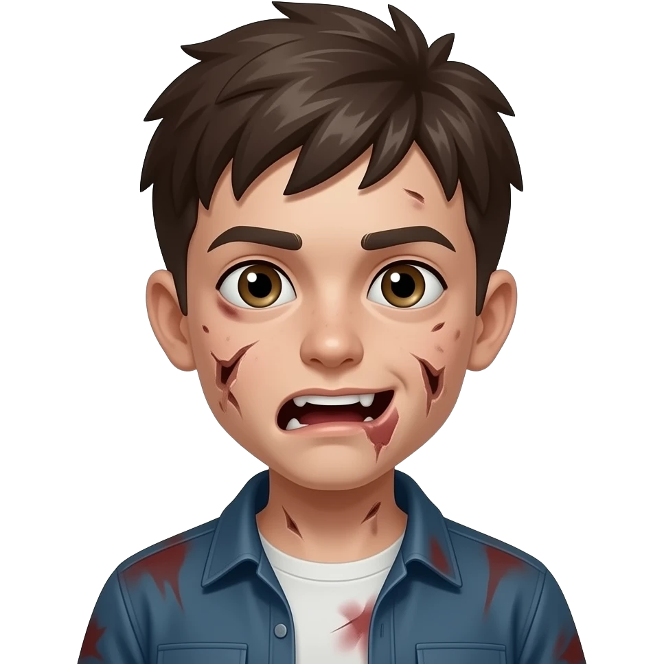 aombie killer boy like hype emoji