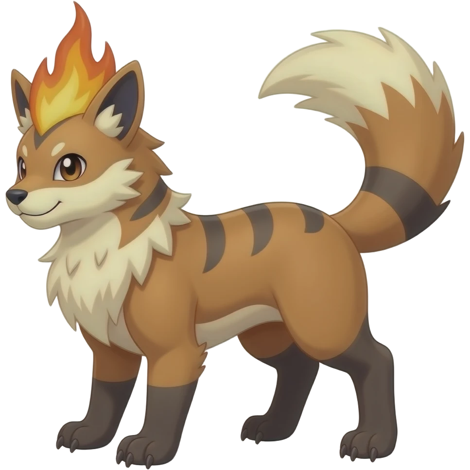 Pyroar-Furret-Shinx-Luxio-Luxray-Fakémon-hybrid emoji