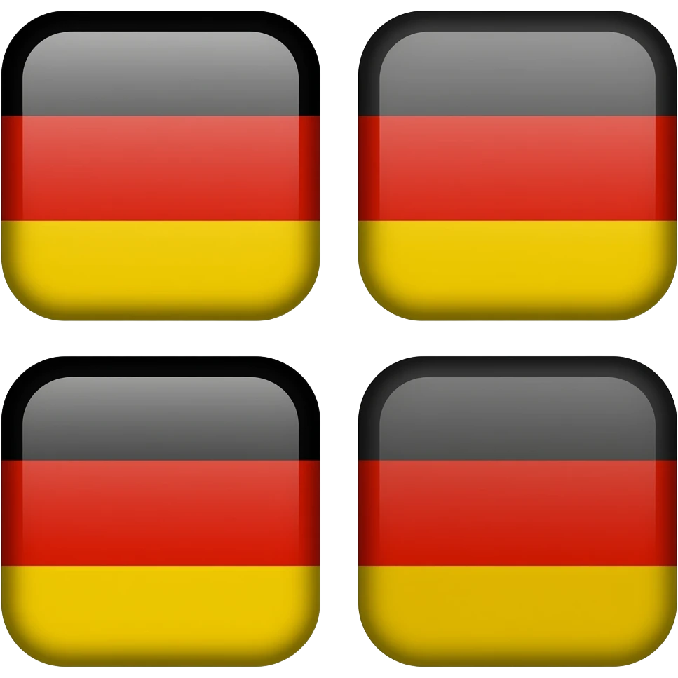 ⬛⬛⬛⬛🟥🟥🟥🟥🟨🟨🟨🟨🇩🇪 emoji