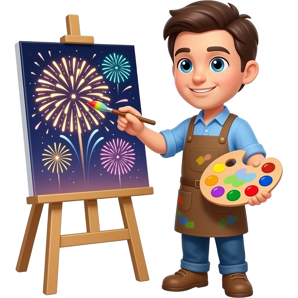 🎨🖼🎇 emoji