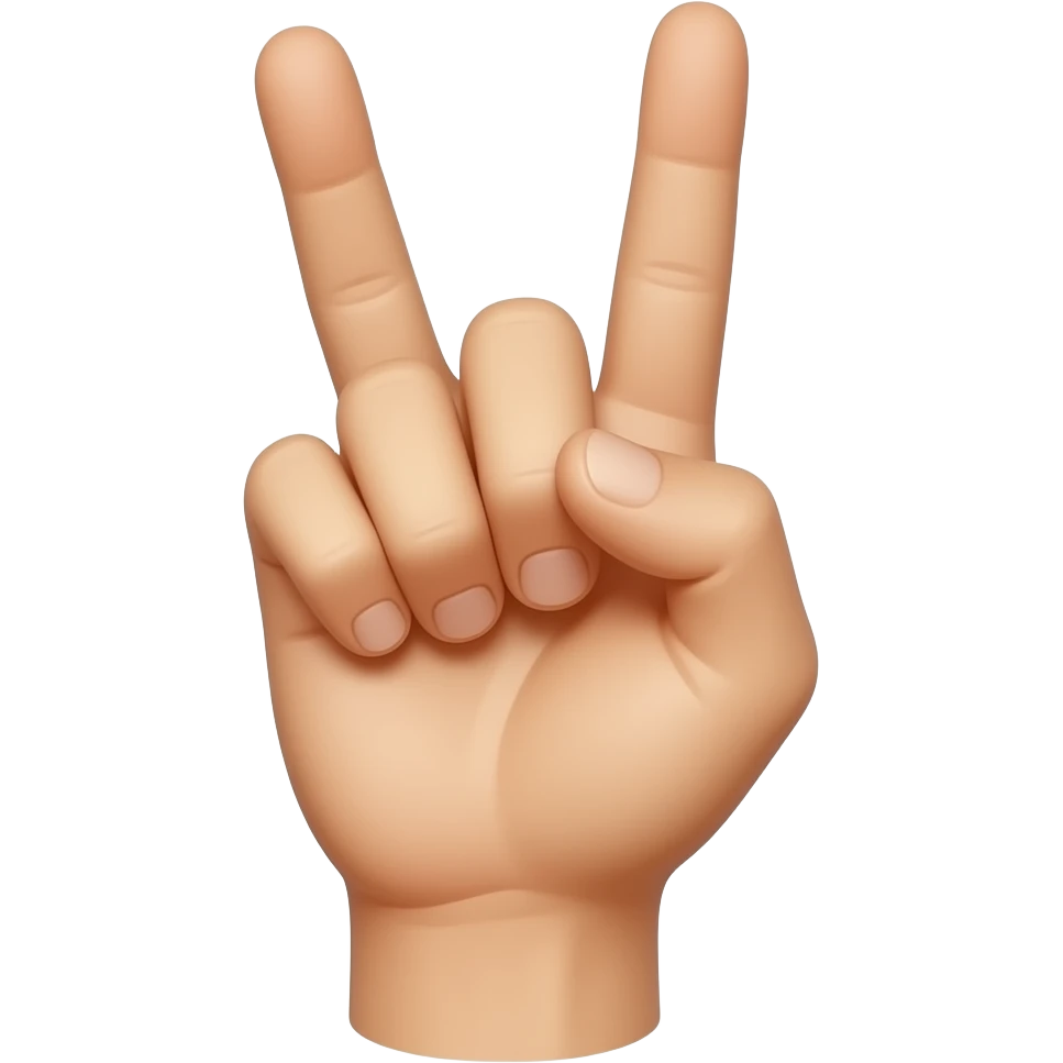 devil horns emoji