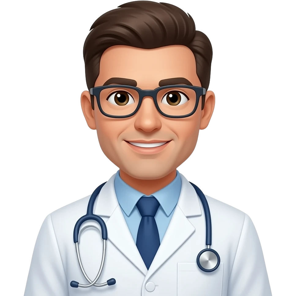 Male doctor emoji