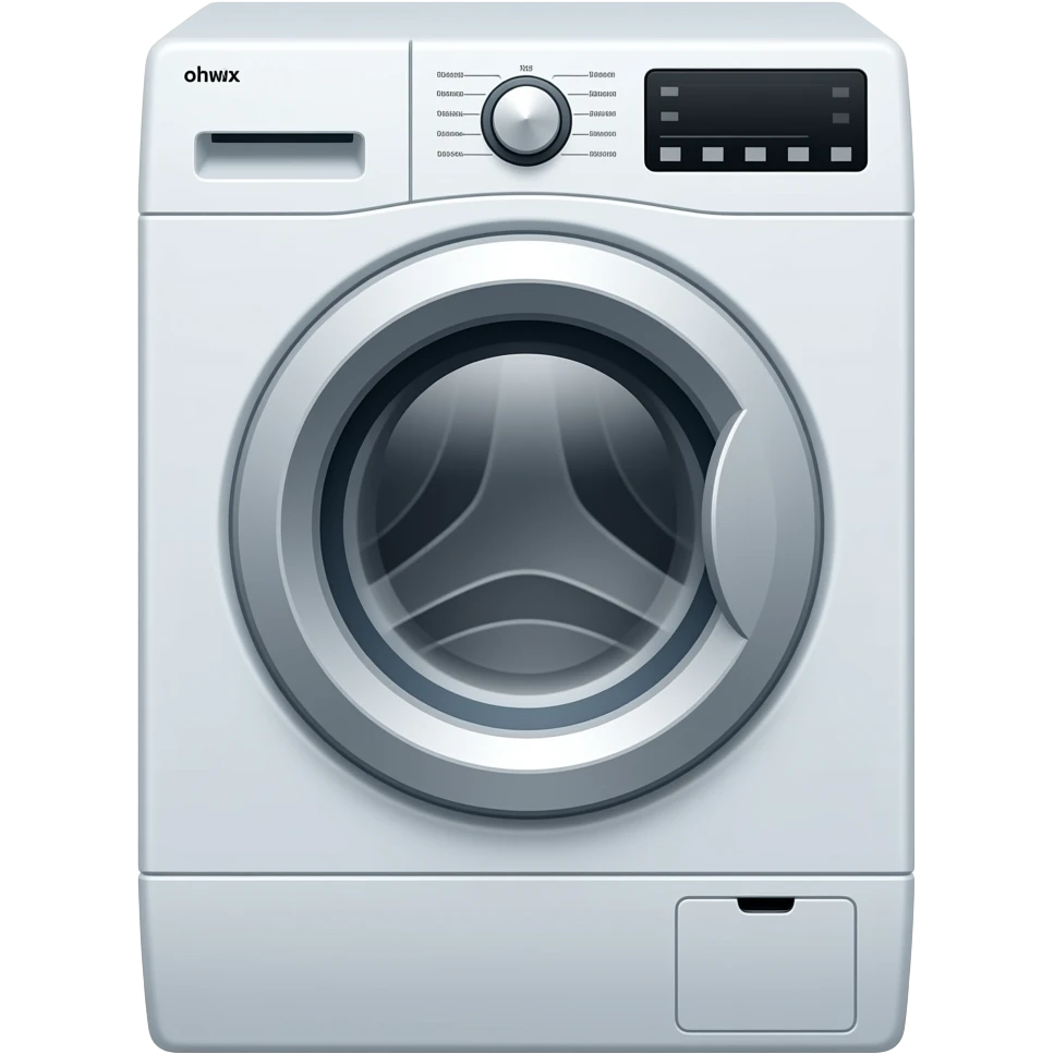 WASHING MACHINE front load emoji