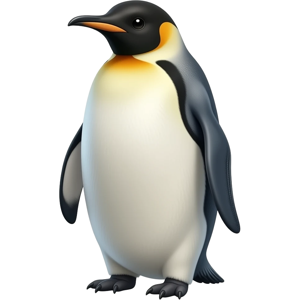 Emperor penguin emoji