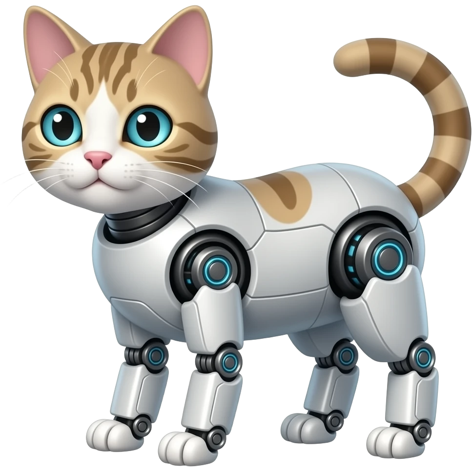 robo cat emoji