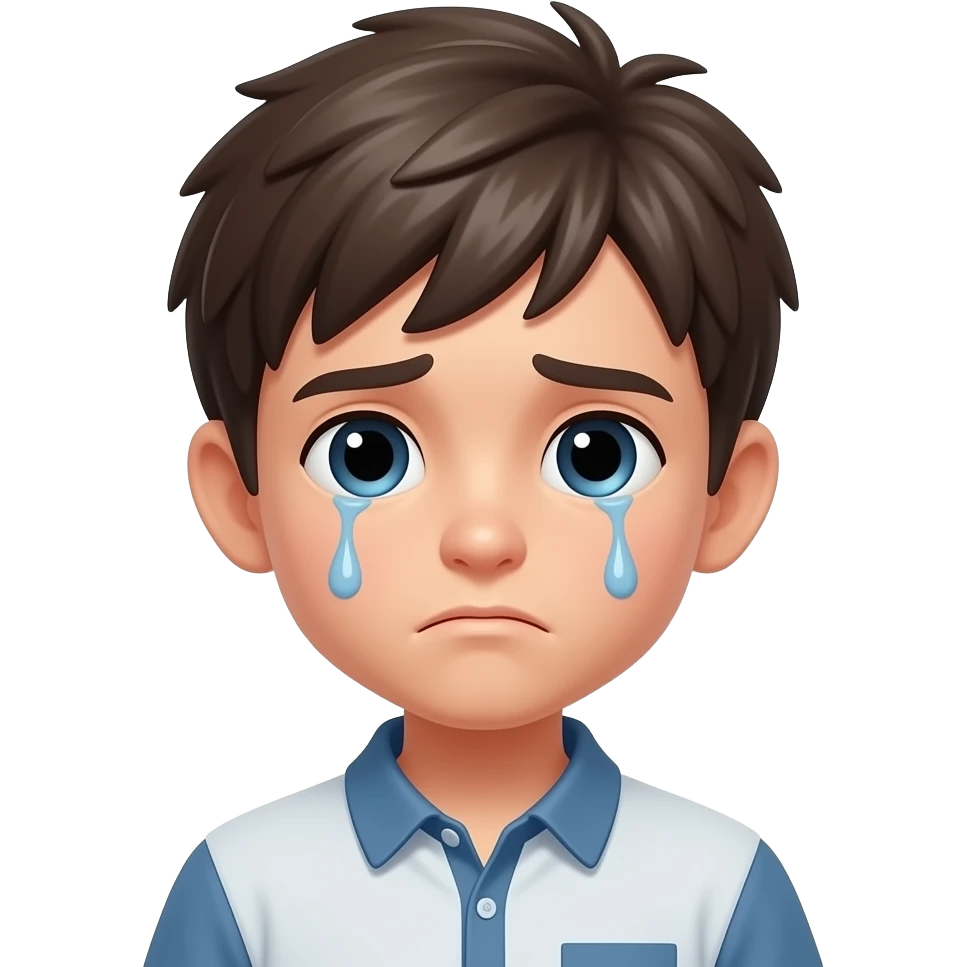 Sad boy emoji
