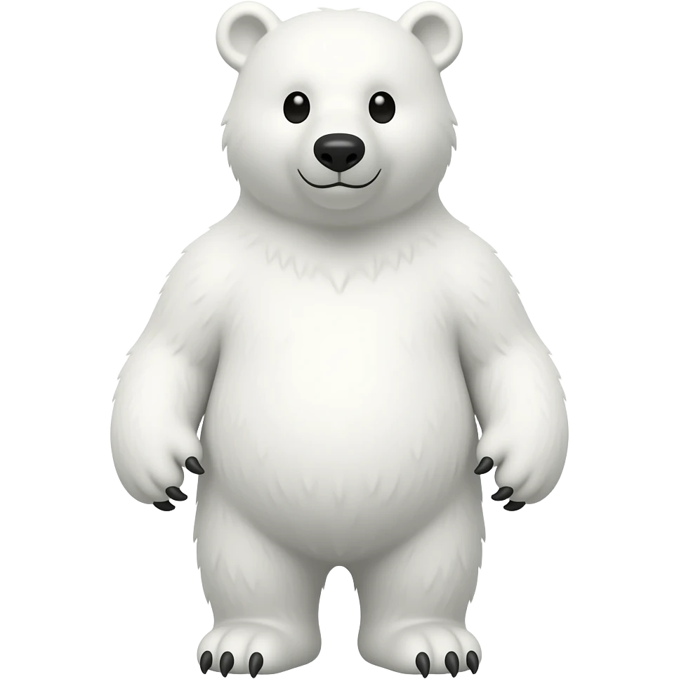 White bear emoji