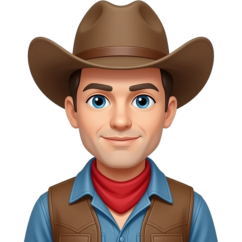 Cowboy emoji