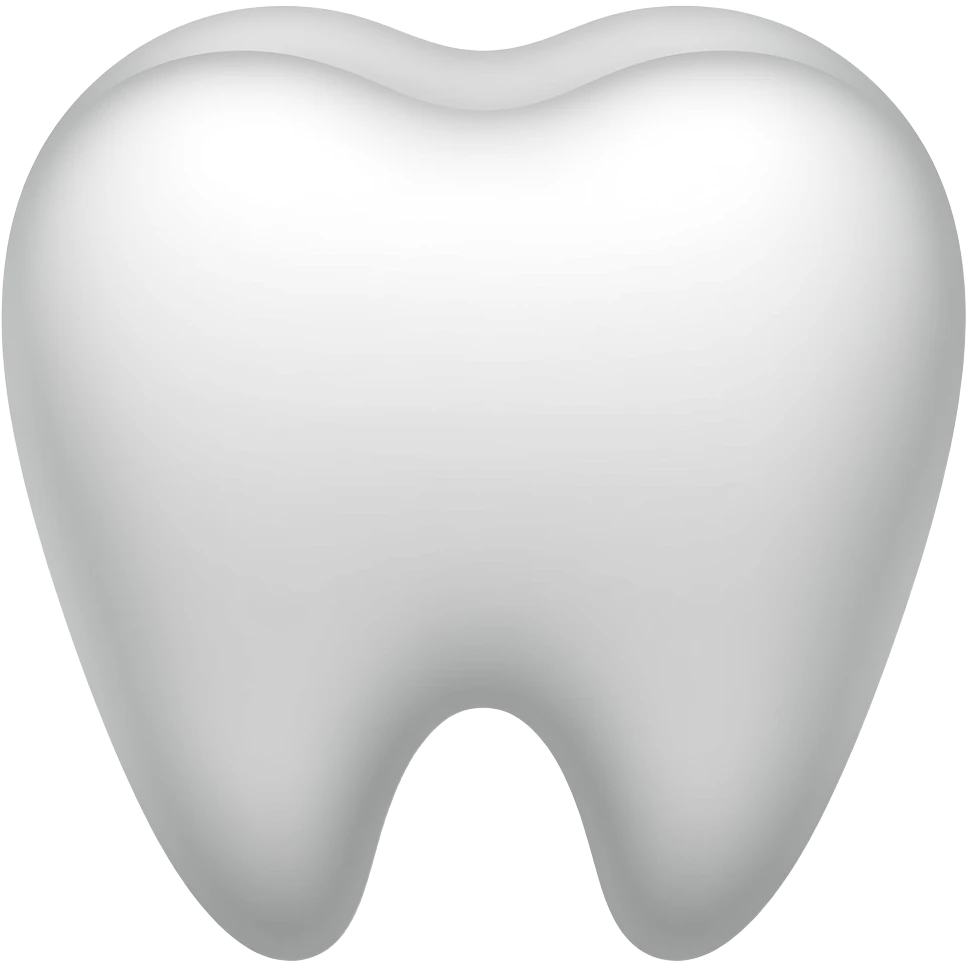 Tooth emoji