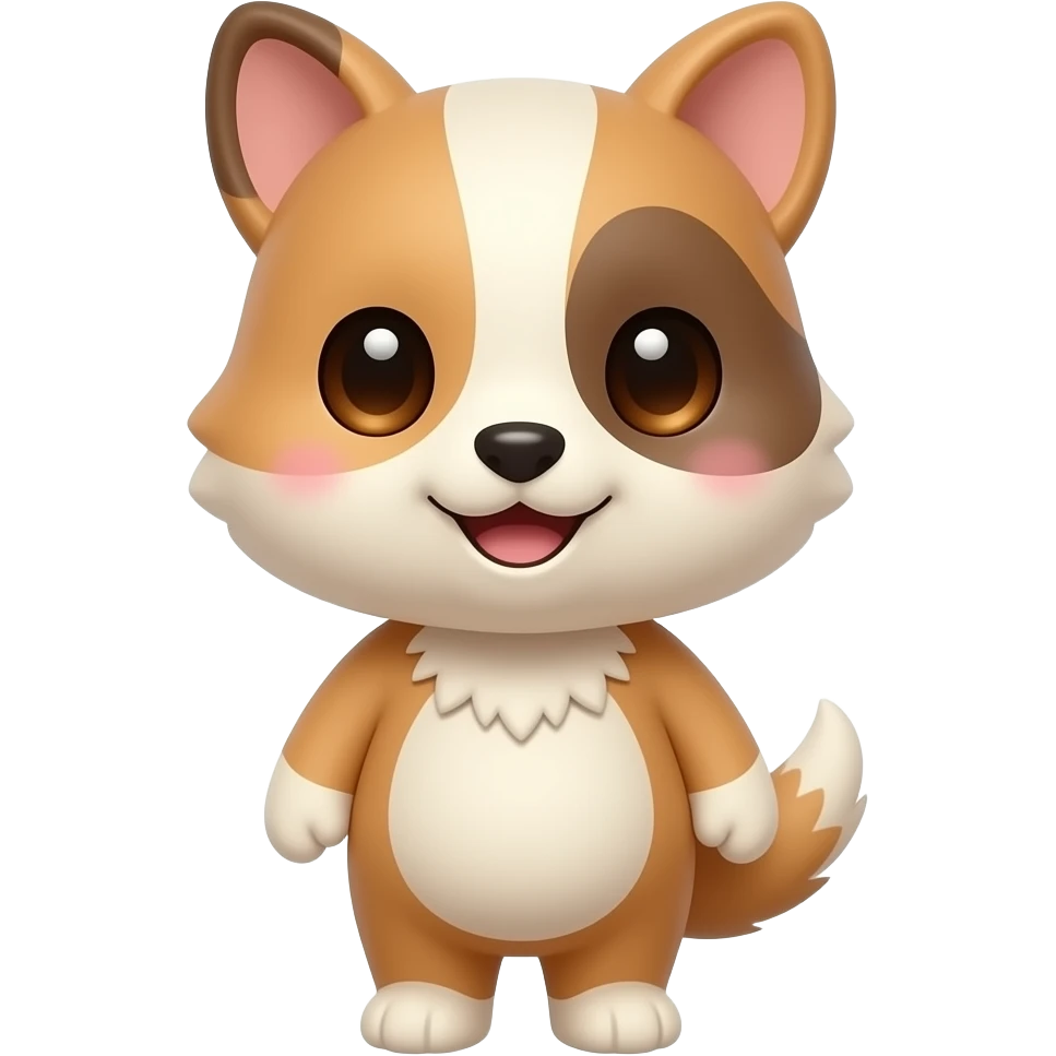 Cute chibi animals emoji