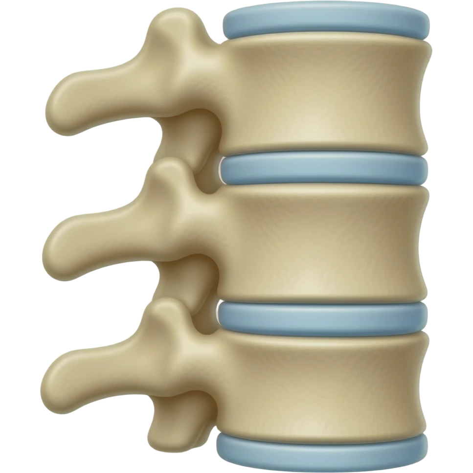 Spinal cord emoji c1 to s5 emoji