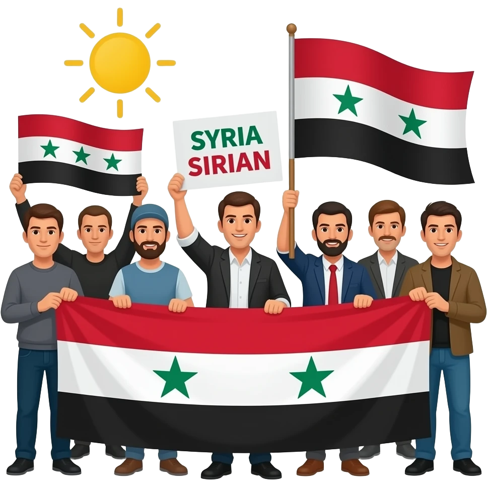 الثورة السورية emoji