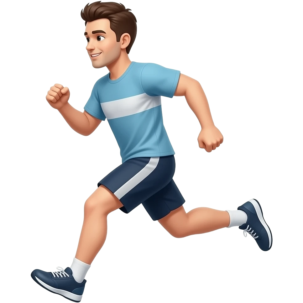 man,  run emoji
