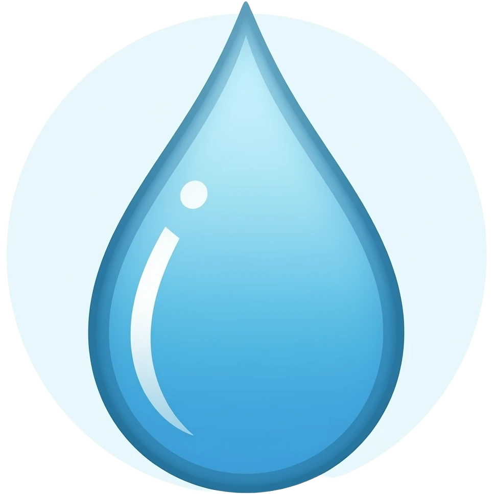 agua simbolo glifo emoji