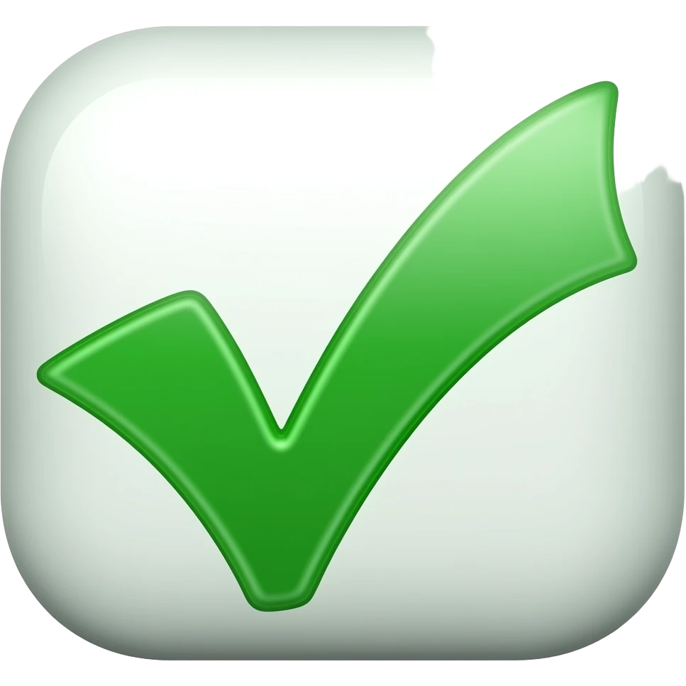 Verified checkmark emoji