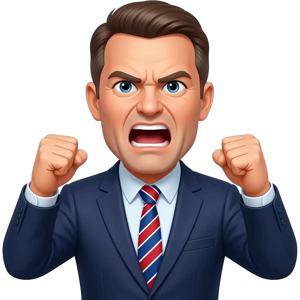 Coach Crusher     Angry football coach screaming motivational insults. biritsh foot style / soccar. emoji