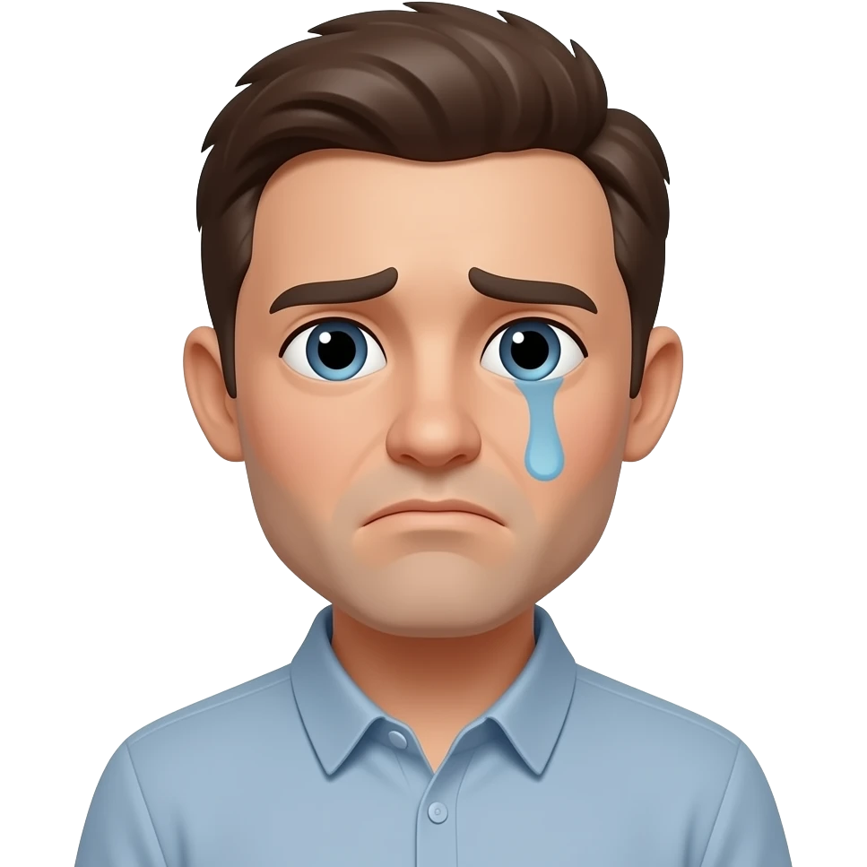 Üzgün kurukafa emoji
