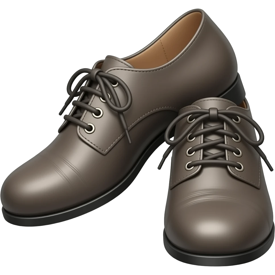 Tap dance shoes with laces emoji