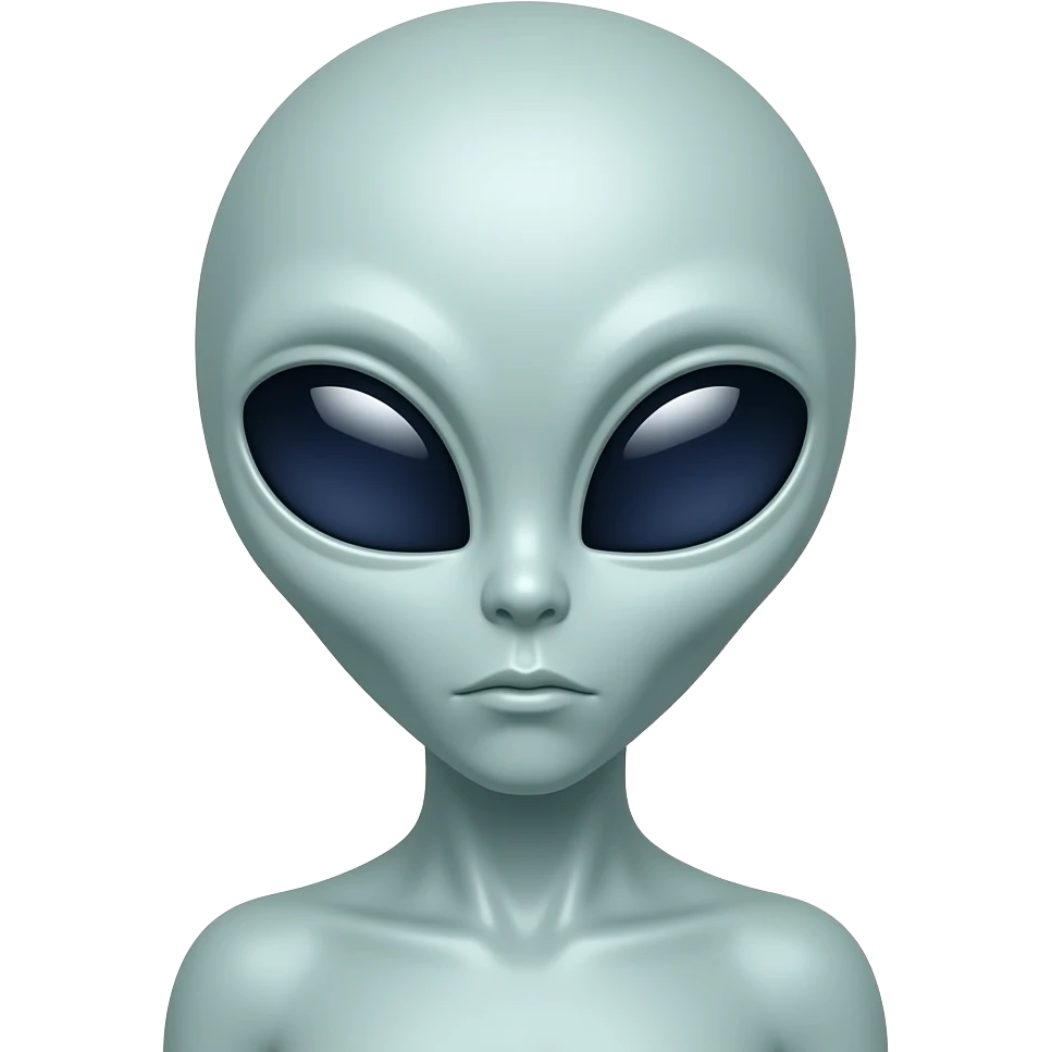 Alien con ojos de corazón emoji