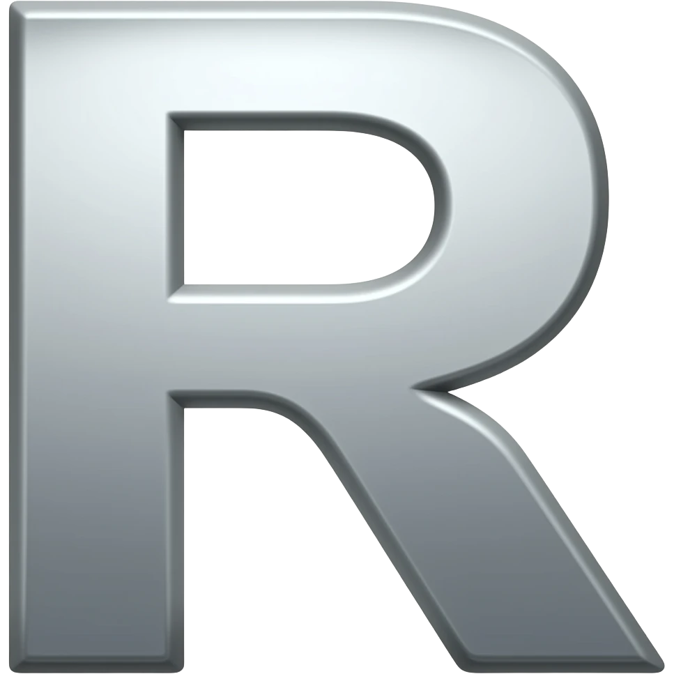 R word emoji
